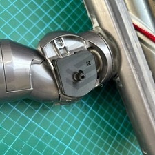 Snapped wheel head axle repair