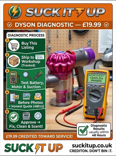 Dyson stick vacuum - v7,